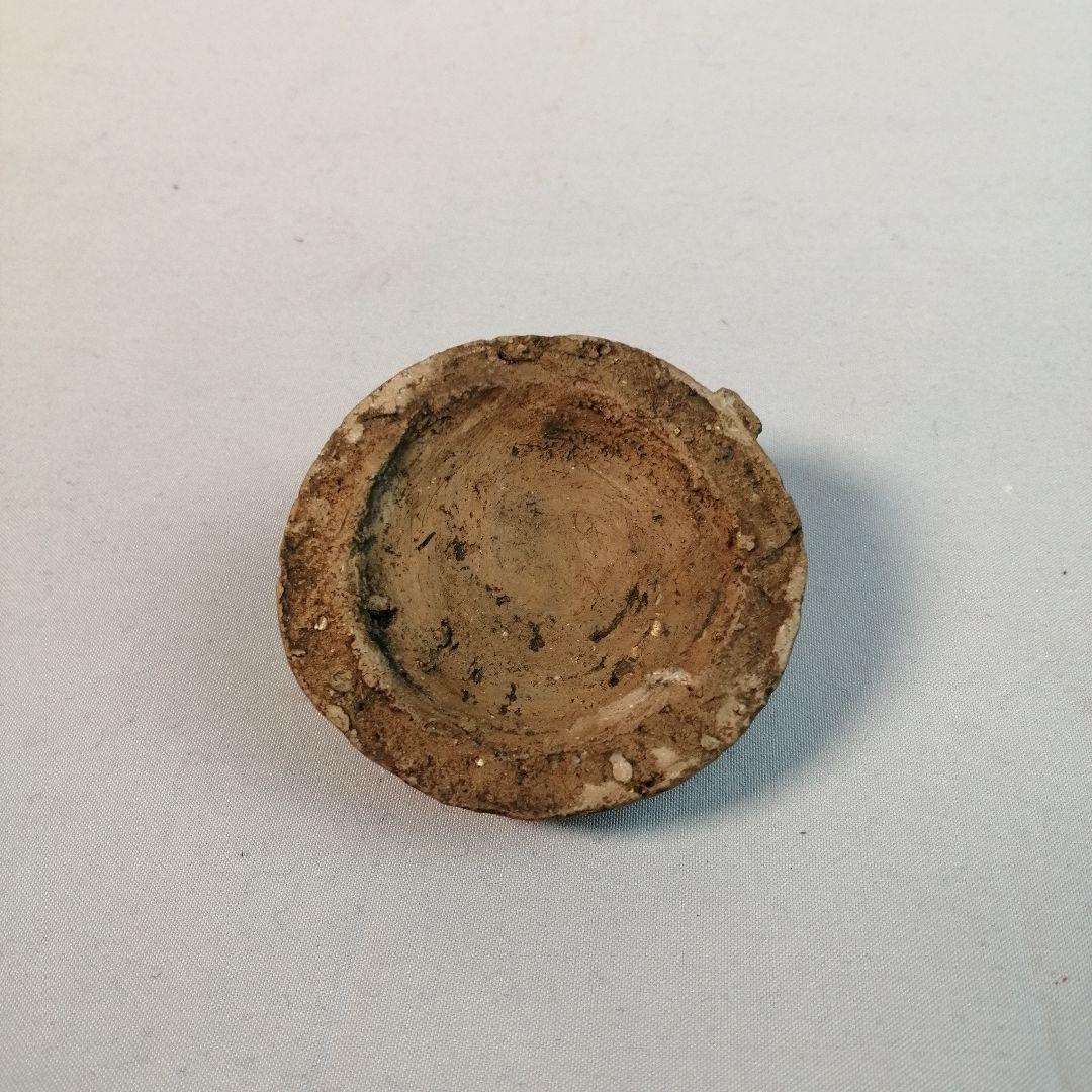 【茶道具】木米作　蓮香合　香合268