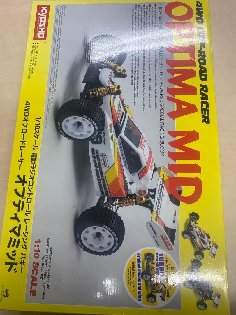 京商　オプティマ・ミッド　OPTIMA MID 4WD電動ラジコンバギー