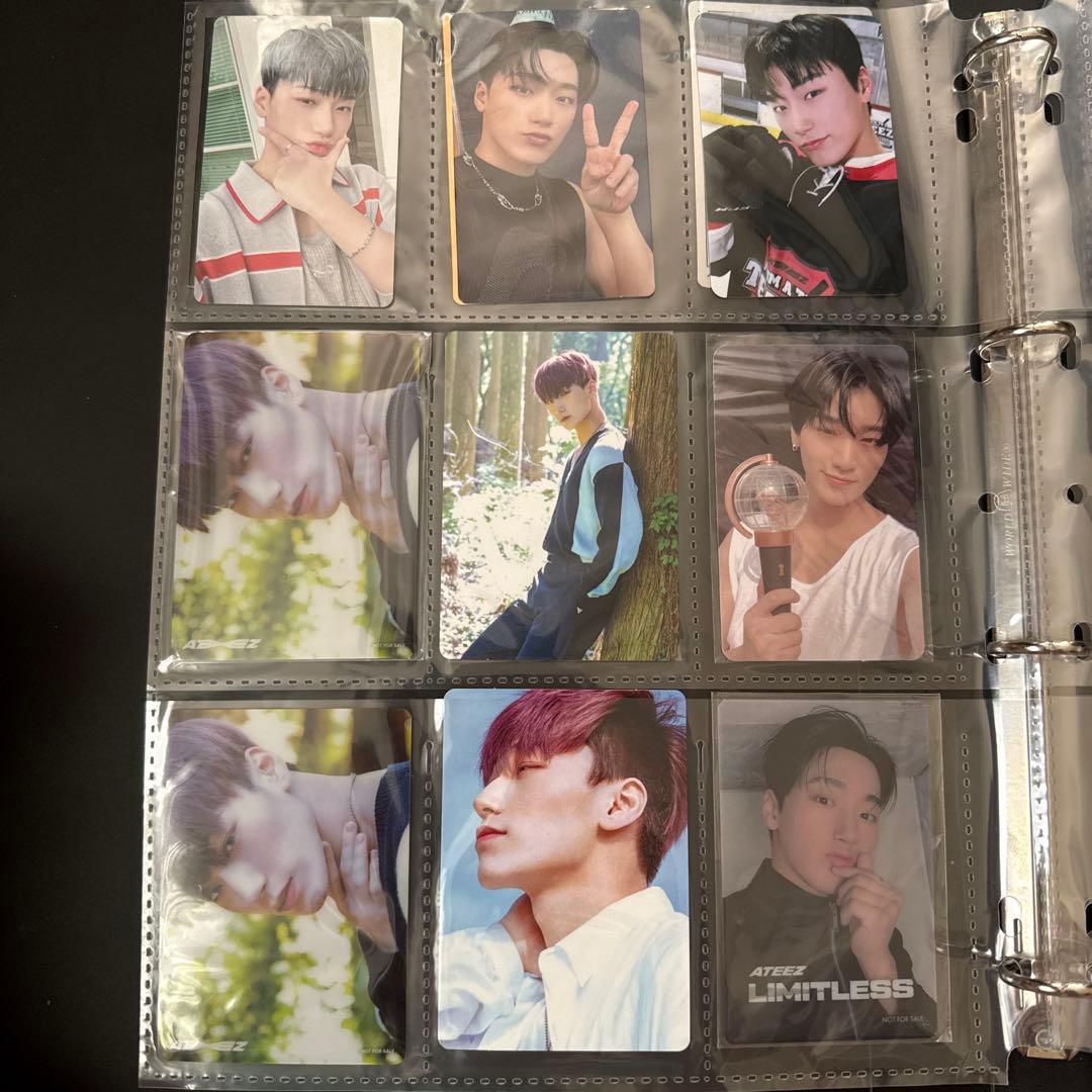 70枚セット　ATEEZ サン 購入者特典トレカセット