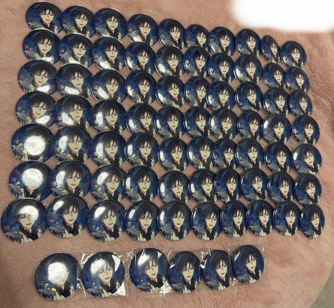 和泉一織　ブラホワ　缶バッジ