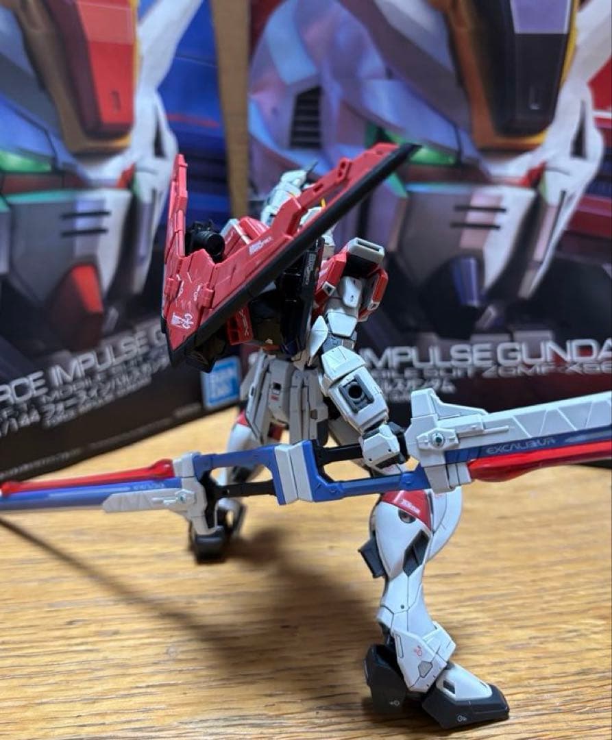 RGフォースインパルスガンダム & ソードインパルスガンダム セット