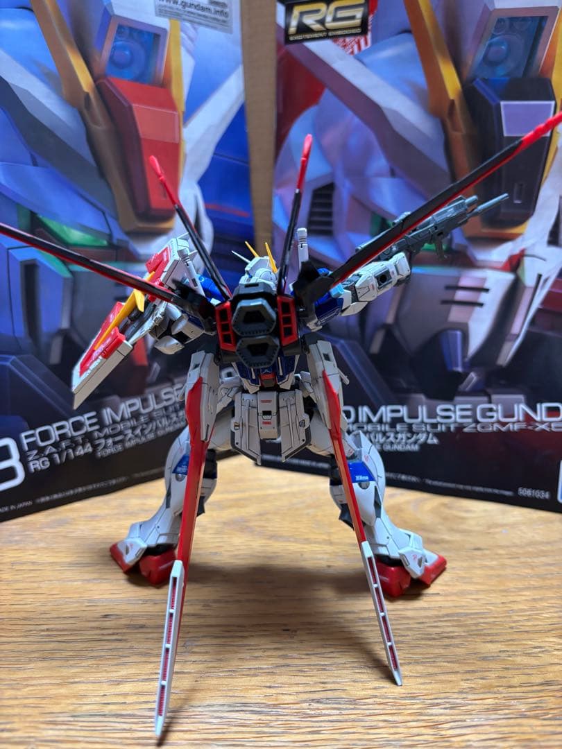 RGフォースインパルスガンダム & ソードインパルスガンダム セット