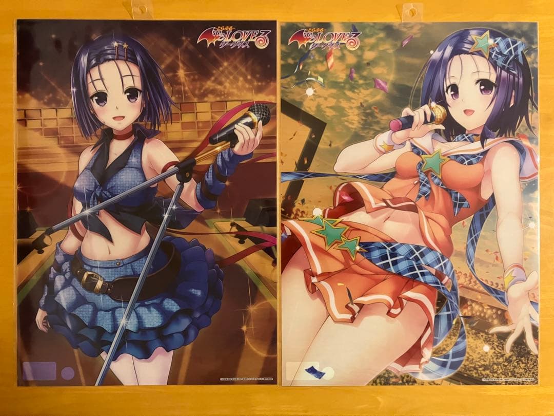 A3クリアポスター 8枚 西連寺春菜 ToLOVEる とらぶる