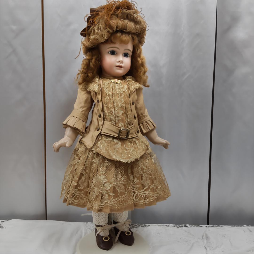 ケストナー　A.T.　アッシュ　リプロ　アンティークドール　ビスクドール