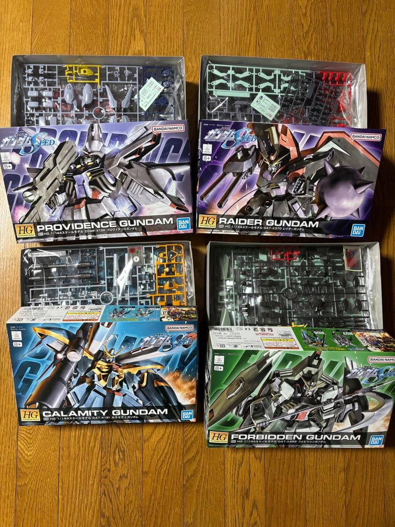 HGガンプラ11セット ガンダムSEED/destiny