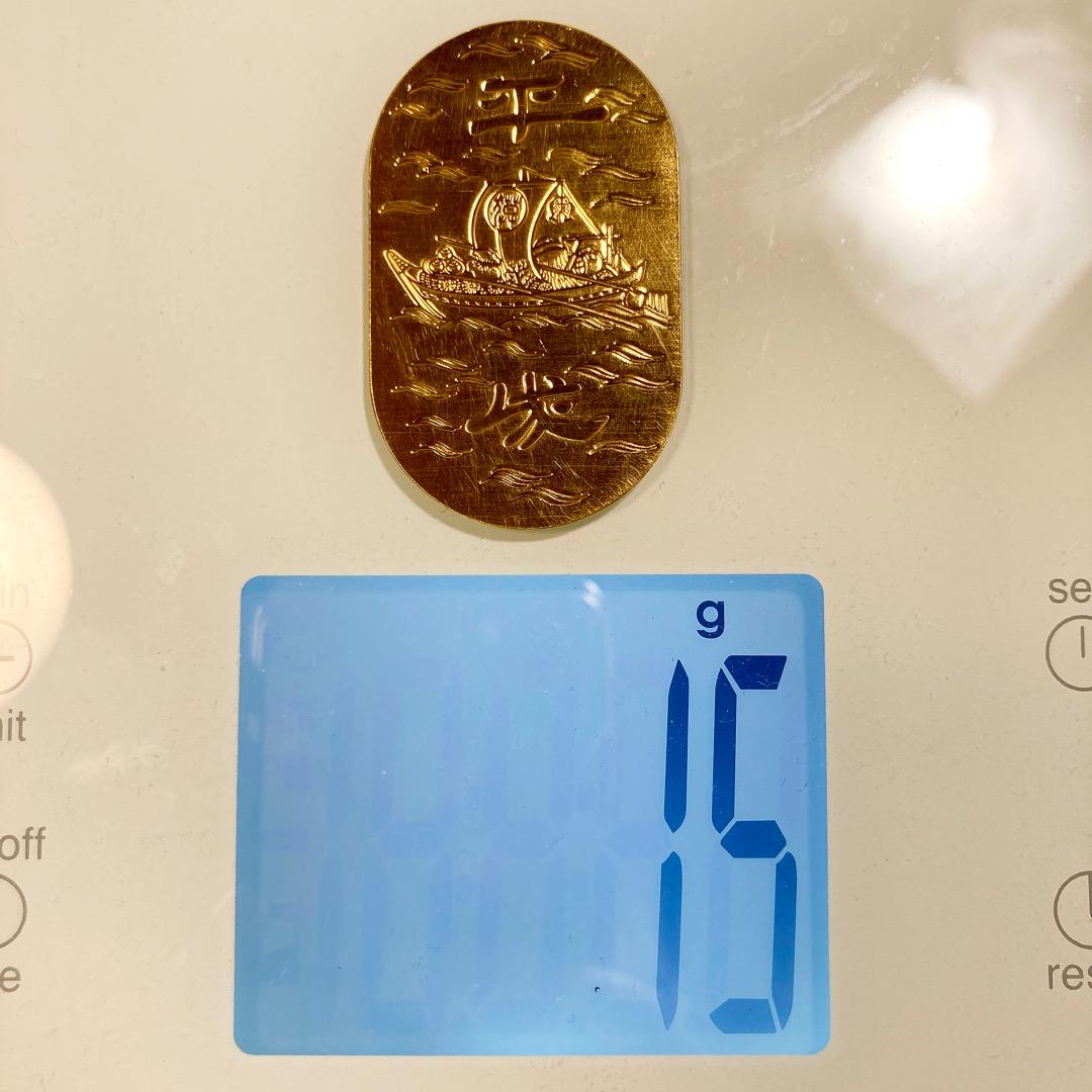 【純金】桜の通り抜け110周年記念 平成桜小判 15g