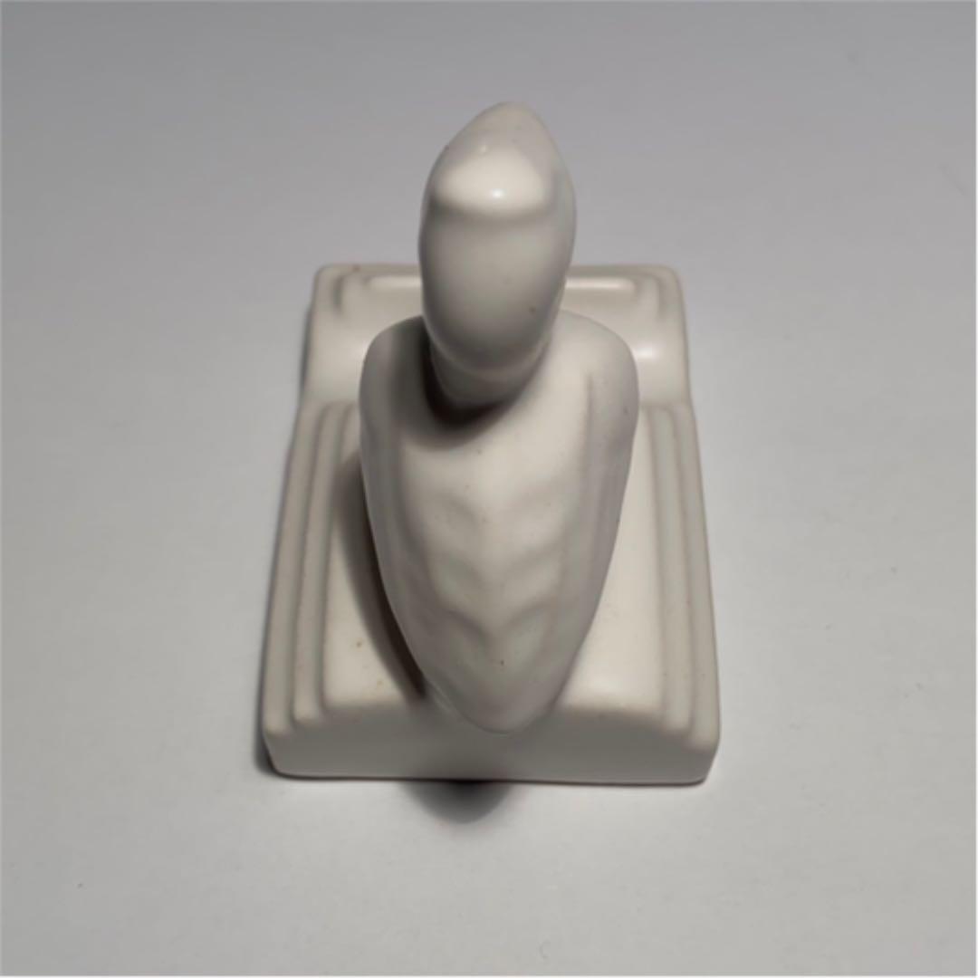 【極稀少】非売品 Pelikan ペンスタンド 小サイズ 白 陶器製 新品■