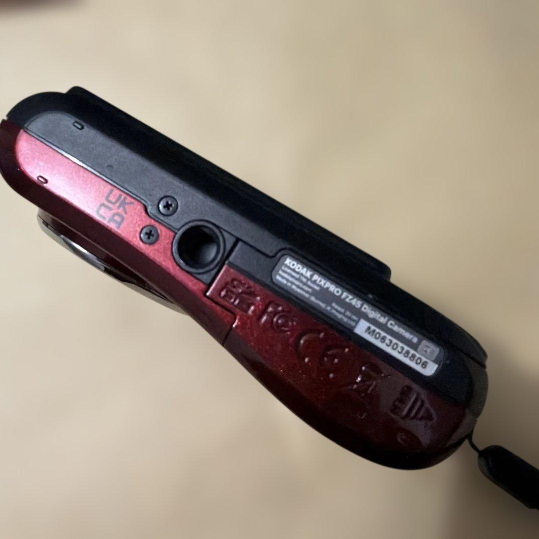 KODAK PIXPRO FZ45 レッド デジタルカメラ