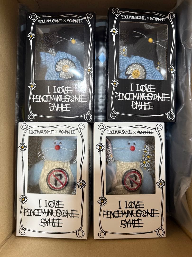 PEACEMINUSONE X MONAMHE 4個セット ＋ ノベルティ付き