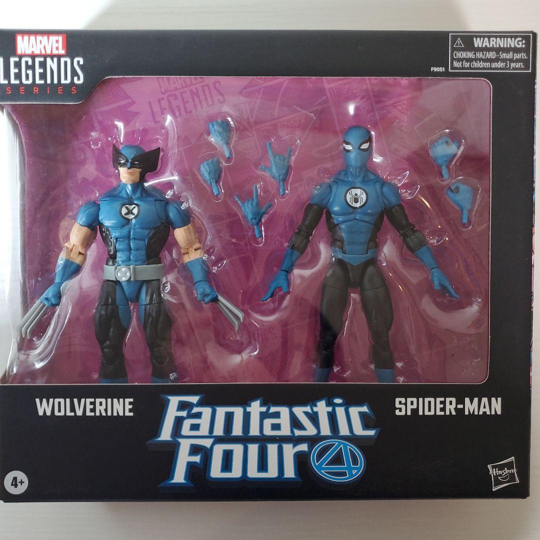 レア マーベルレジェンド ウルヴァリン＆スパイダーマン コミックシリーズ6インチ