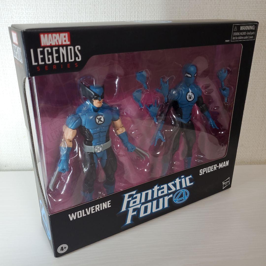 レア マーベルレジェンド ウルヴァリン＆スパイダーマン コミックシリーズ6インチ