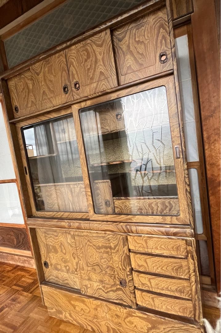 茶箪笥　レトロ　棚　50000円から値下げしました