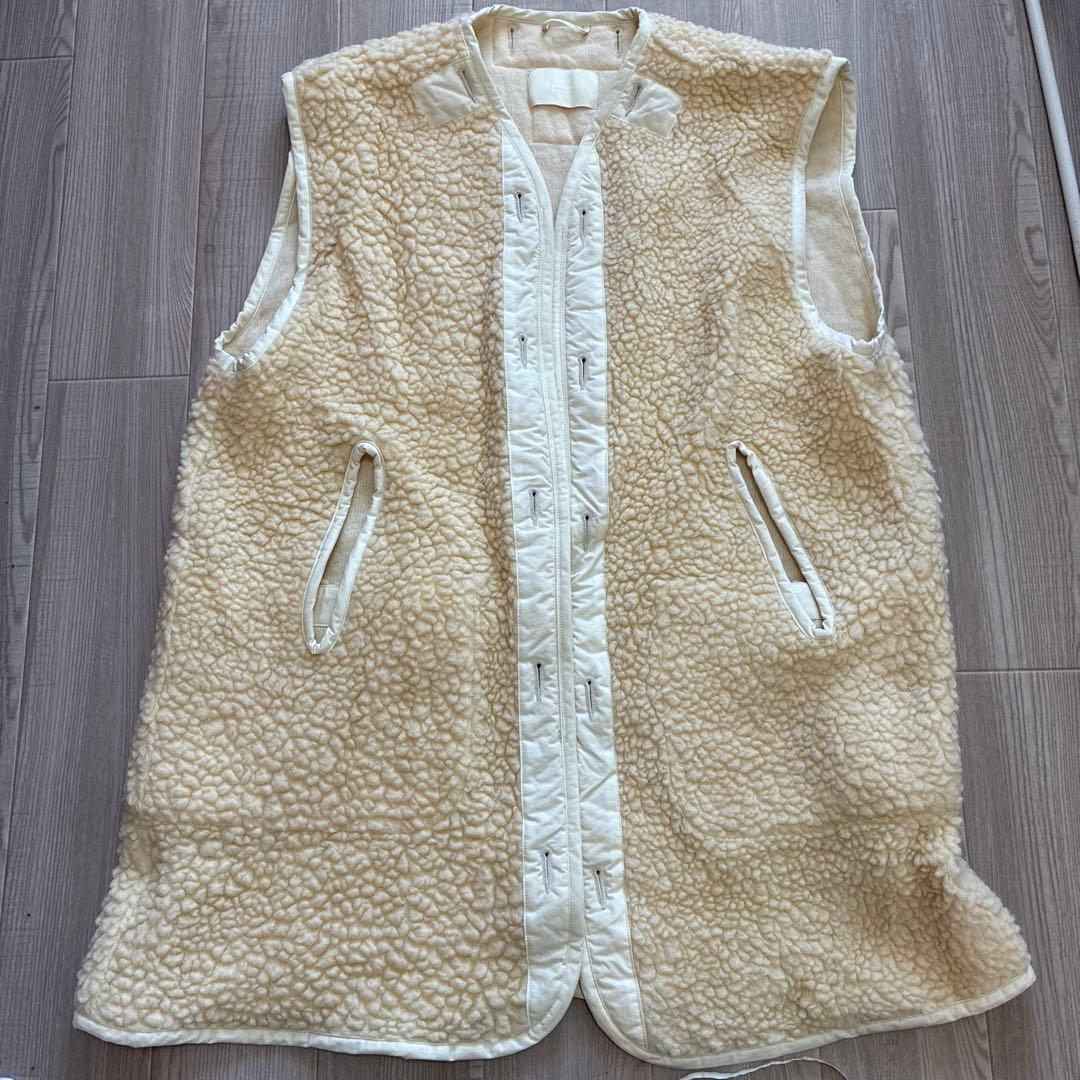 innat ボアジャケット　シャツ二点セット