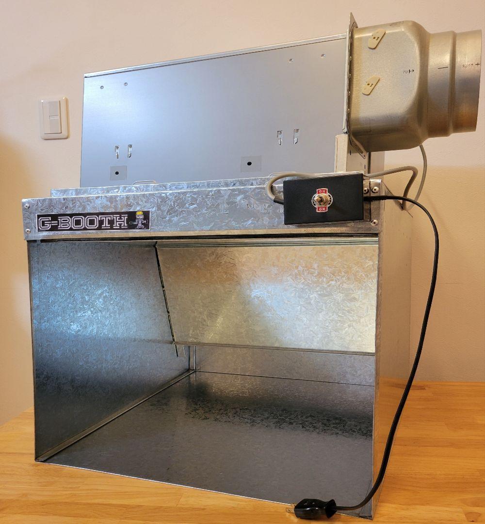 新型塗装ブースG-BOOTHM440 ProSpace実用新案350m3/h