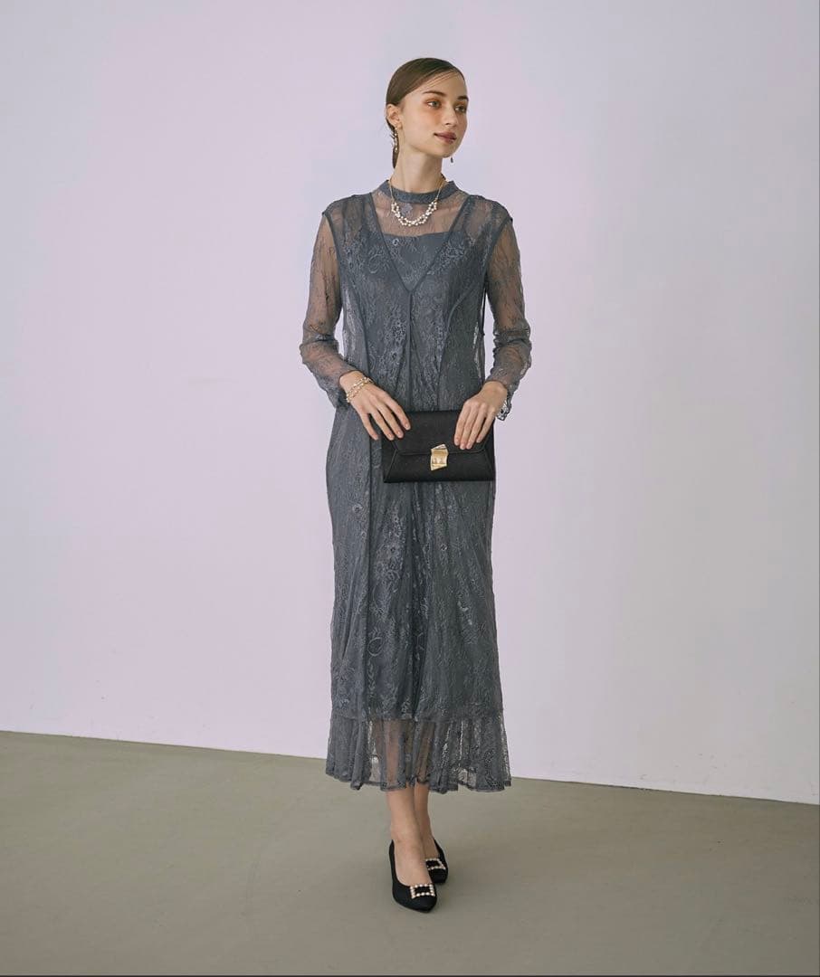 ドリードール　DOLLY DOLL レイヤードレースドレス