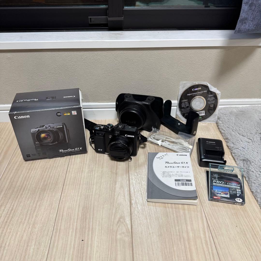 【美品】Canon デジタルカメラ PowerShot G1X