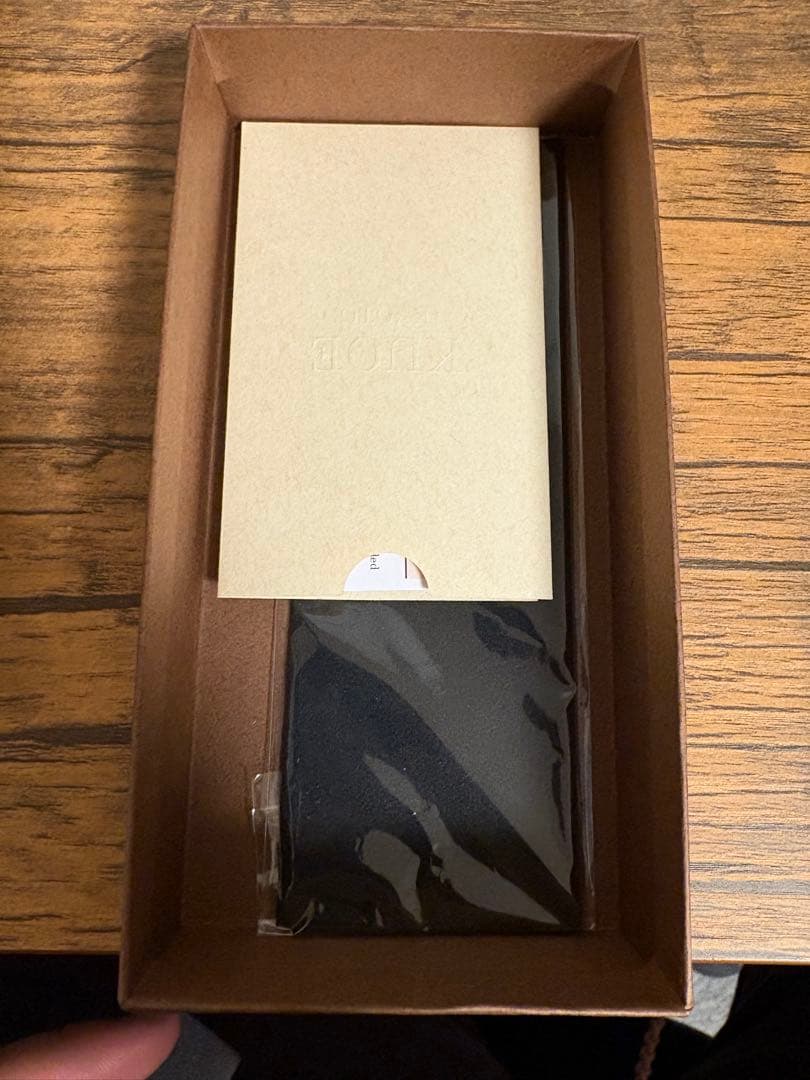 KUOE OLD SMITH 90-007 自動巻き スモールセコンド 黒文字盤