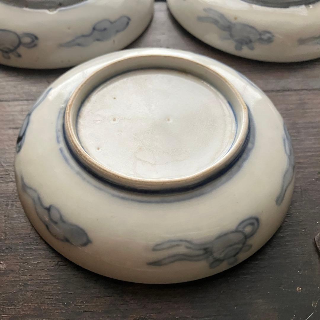 錦手伊万里　美しく華やかな小皿　食卓に華を添える　5枚セット