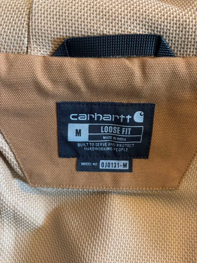 Carhartt ルーズフィット フルジップパーカー