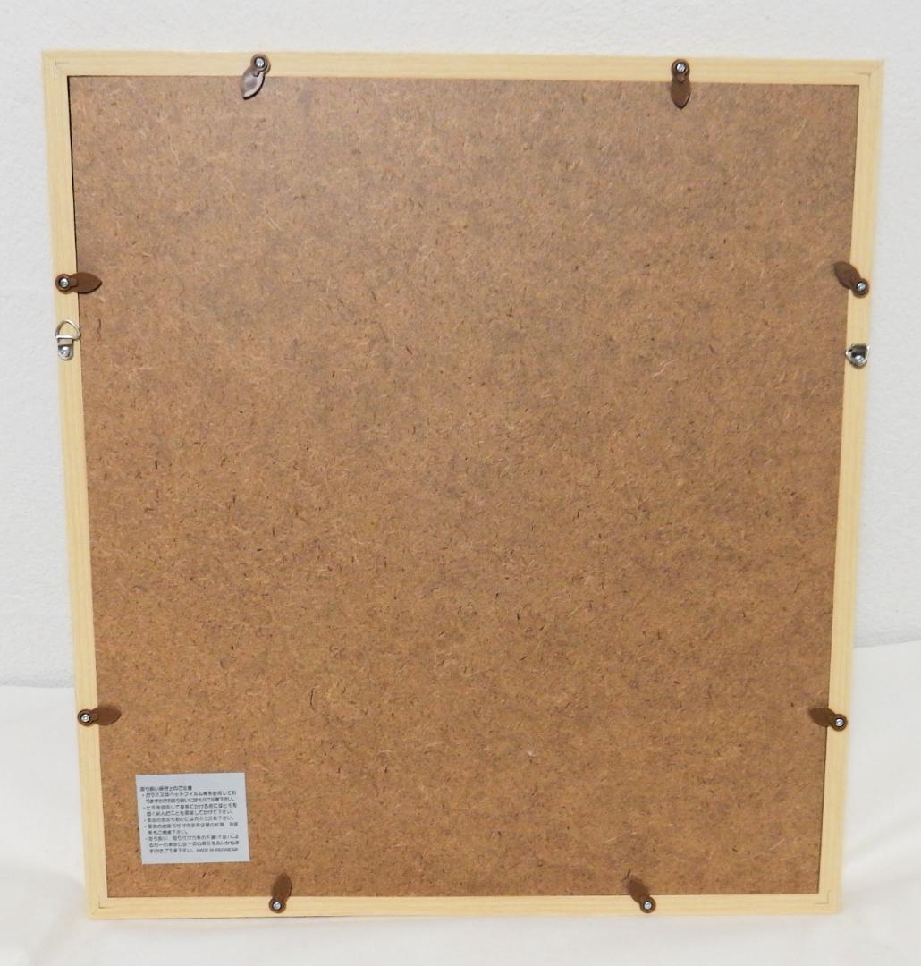 手塚治虫　豪華額縁入りサイン色紙(落款有り）