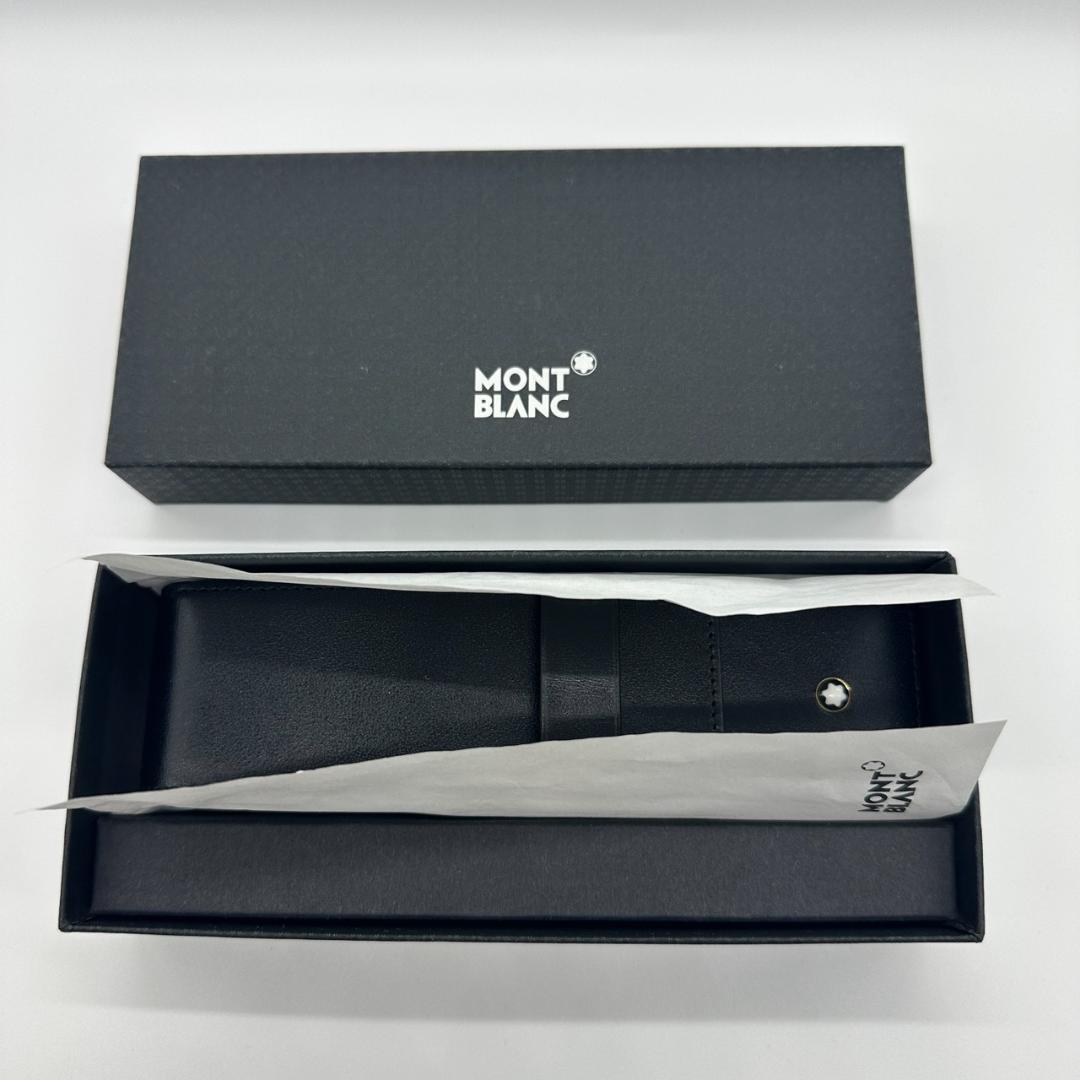 MONTBLANC モンブラン ペンケース シエナ 2本用 新品 保存箱付き