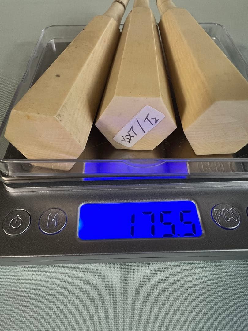 極上　津軽三味線　糸巻3本　175.5g