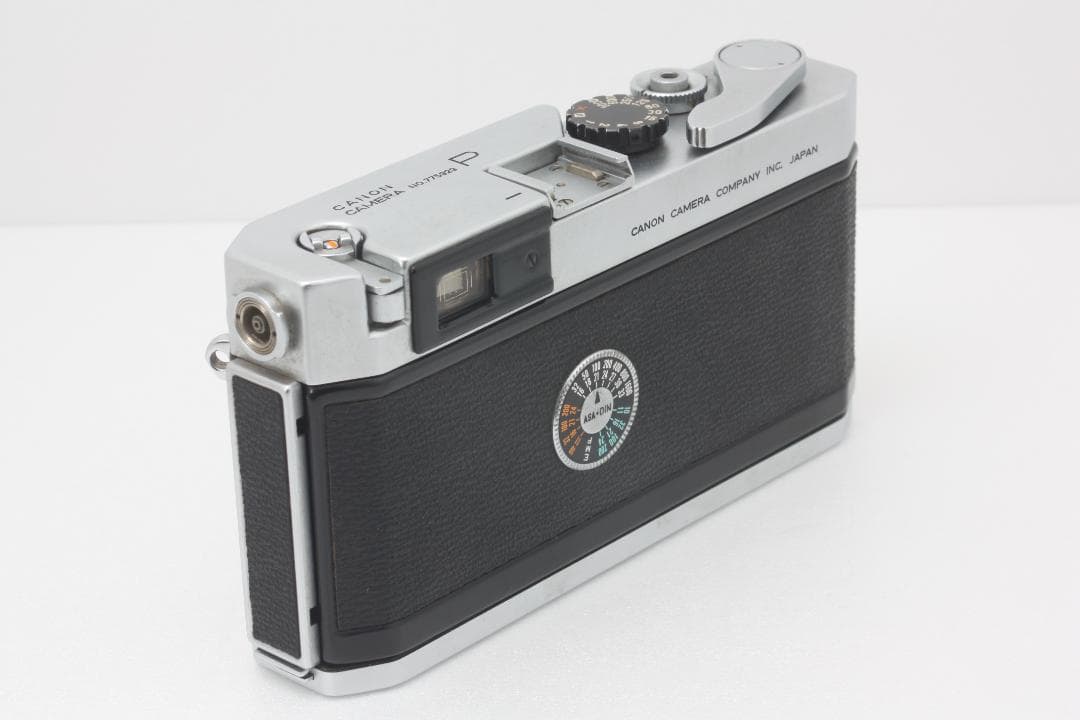 キャノン Canon P ポピュレール ボディ シルバー #299a