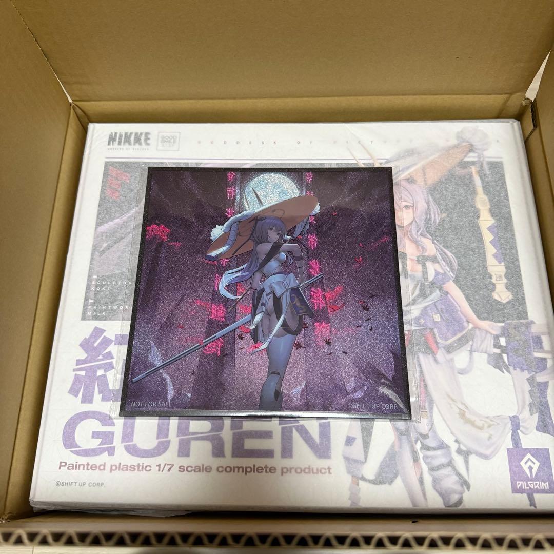 【色紙付き未開封】グッドスマイル NIKKE 紅蓮 1/7スケールフィギュア