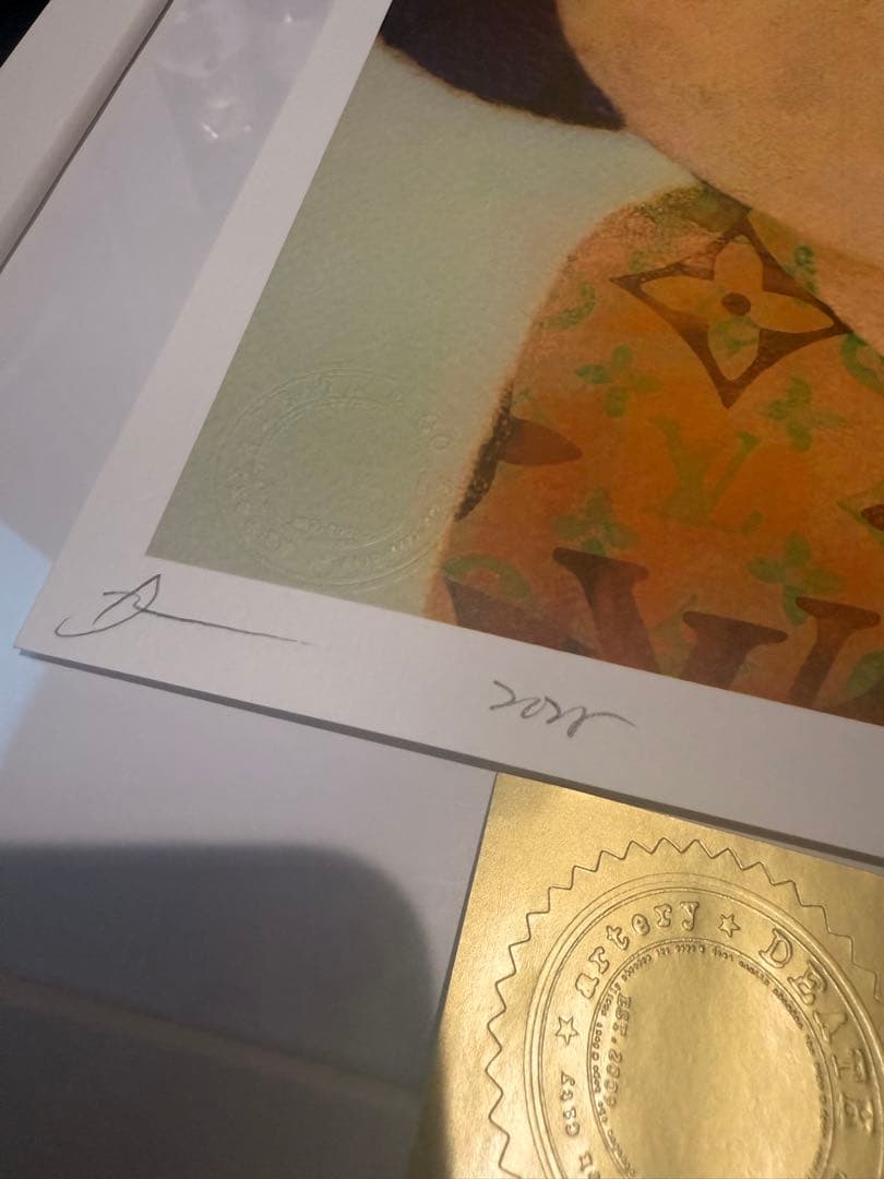 DEATH NYC 世界限定100枚　現代アートポスター　奈良美智　ヴィトン