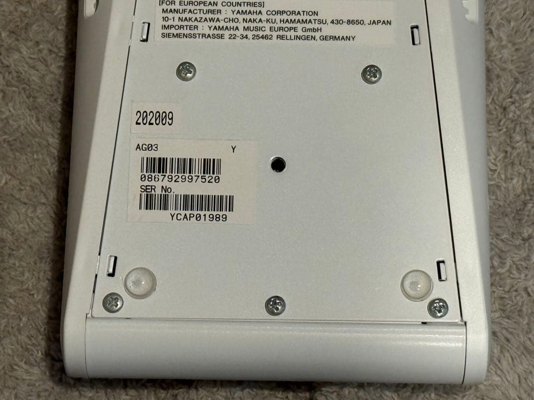 Yamaha AG03 オーディオインターフェース