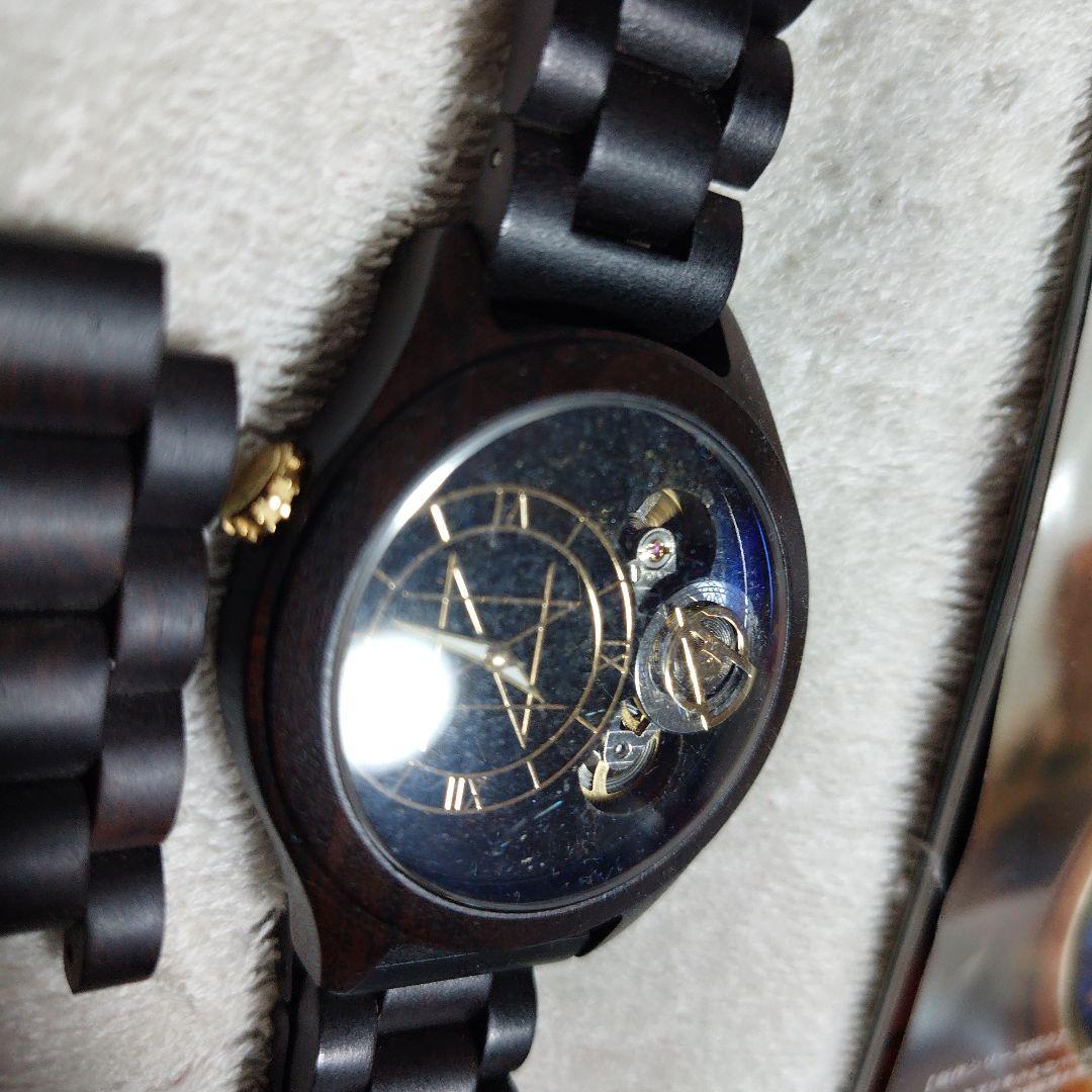 NOZ アルベゾナイト　45mm 天然石　天然木　オシャレ　ユニセックス