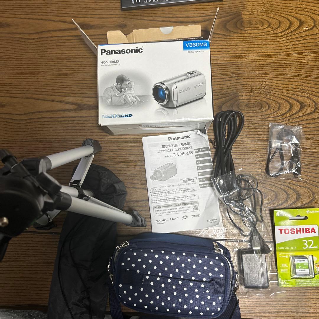 再出品！パナソニックビデオカメラセット