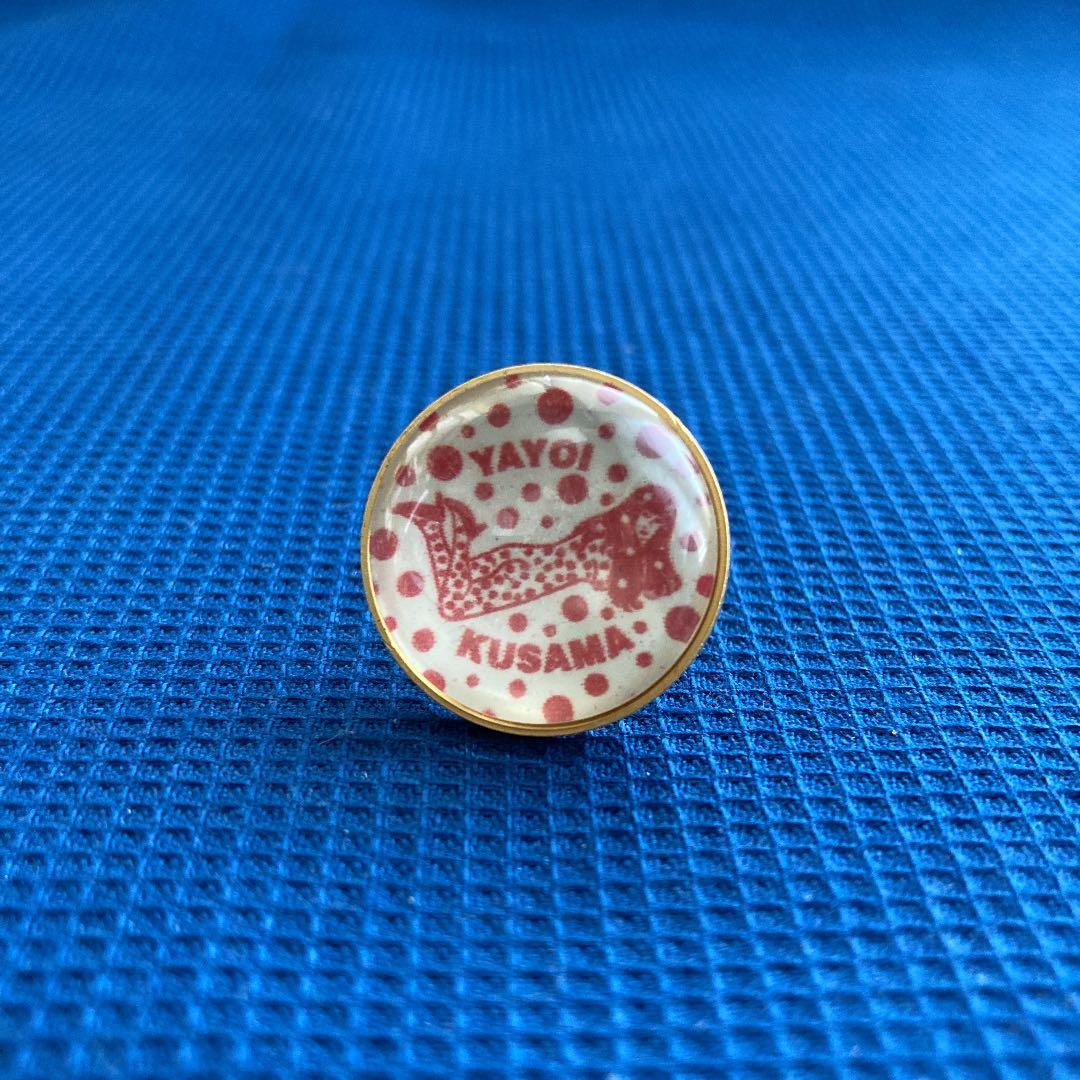 草間彌生　ピンズ