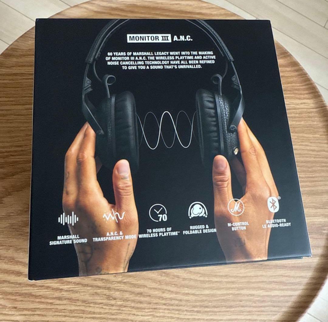 Marshall Monitor III A.N.C. ワイヤレスヘッドフォン