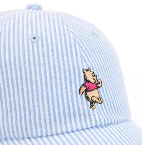 新作【日本未発売】くまのプーさん シアサッカー キャップ 大人用