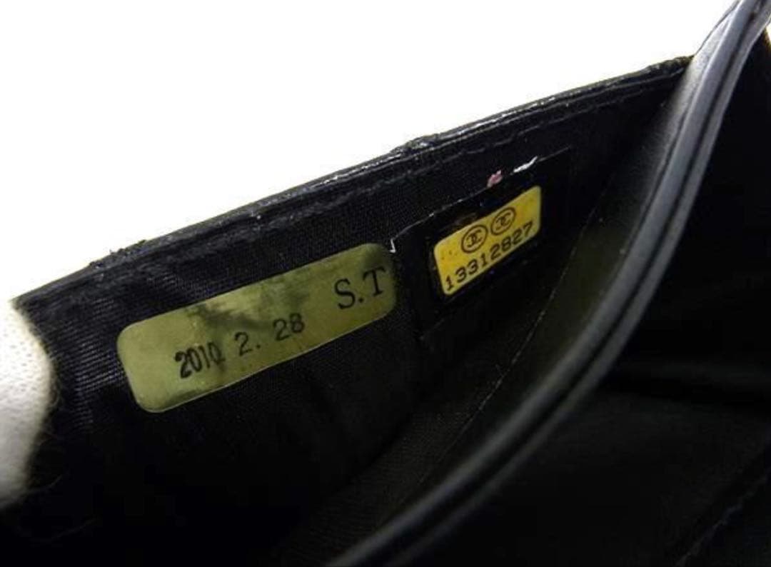 シャネル ビコローレ　ケース　ブラック