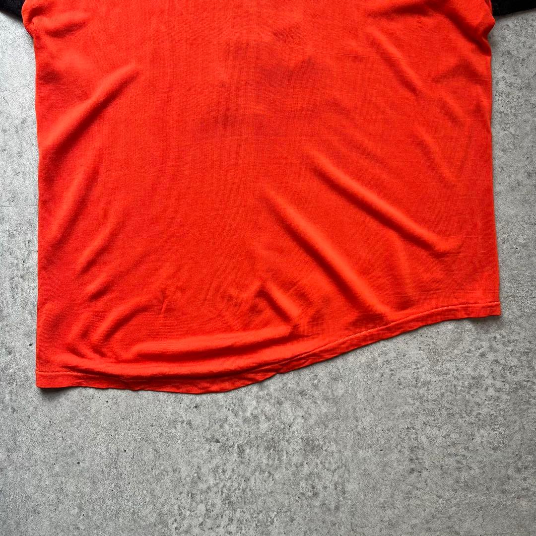 60s MASON フットボールTシャツ USA製 袖裾シングルステッチ