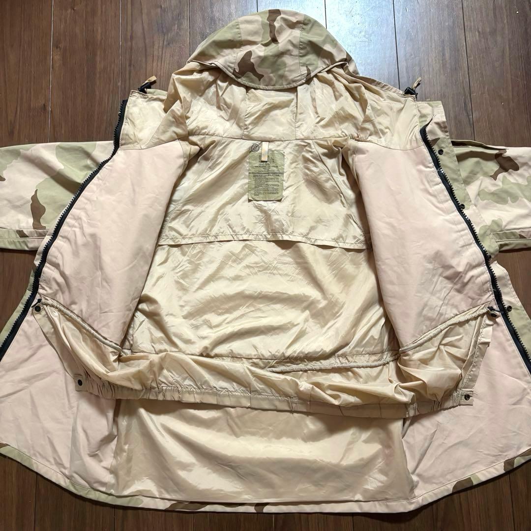 M-R 良品 米軍実物 ECWCS GEN1 ゴアテックスパーカー デザートカモ