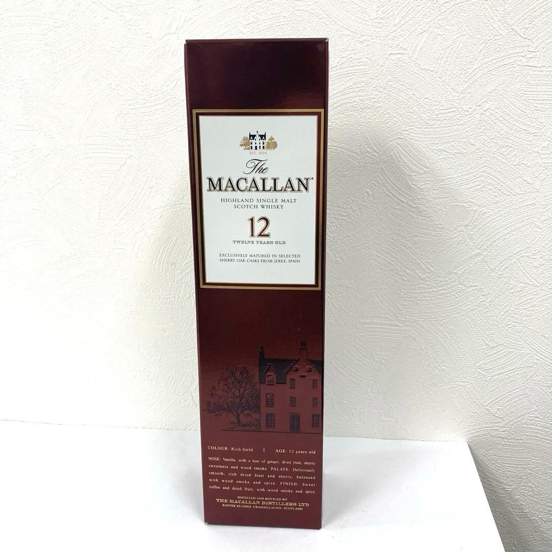 The Macallan 12年 シングルモルトウイスキー◇