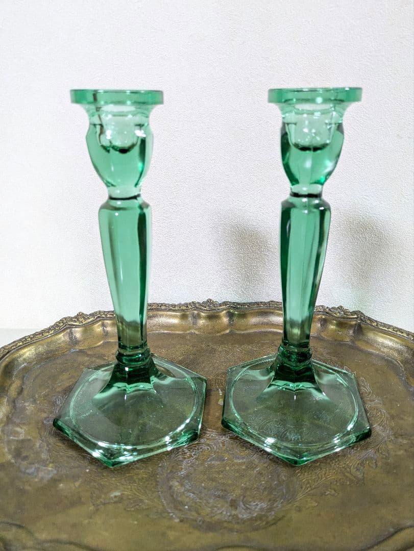 Fenton キャンドルホルダー2個セット