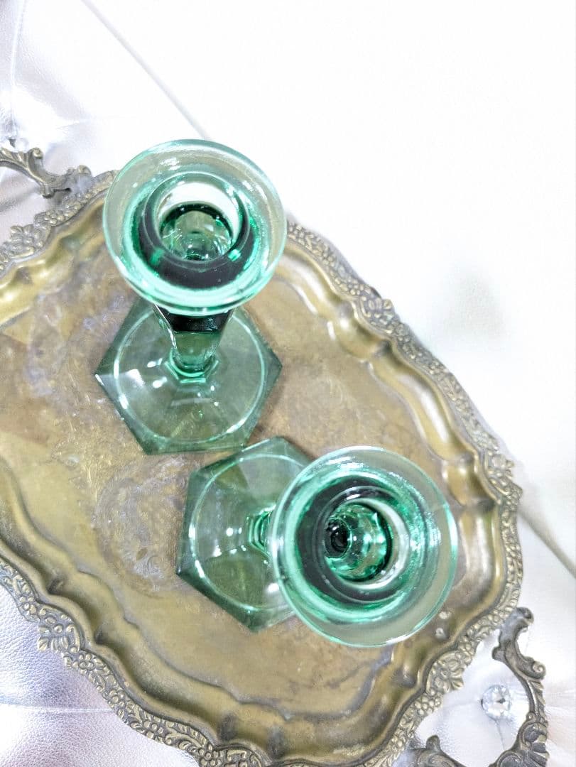 Fenton キャンドルホルダー2個セット