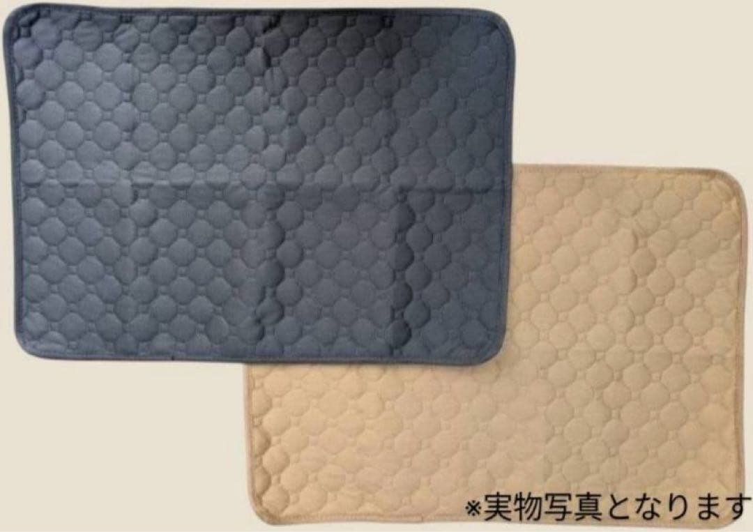 ペットシーツ シート トイレマット おしっこマット 犬猫　 洗える　2枚　グレー