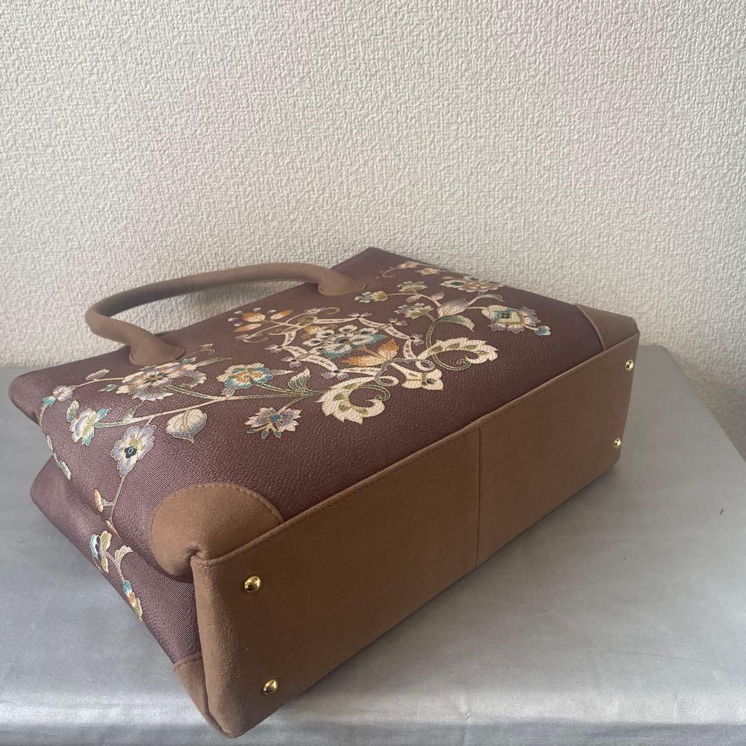 サ*マ様 未使用　和装　ハンドバッグ　花柄　自立