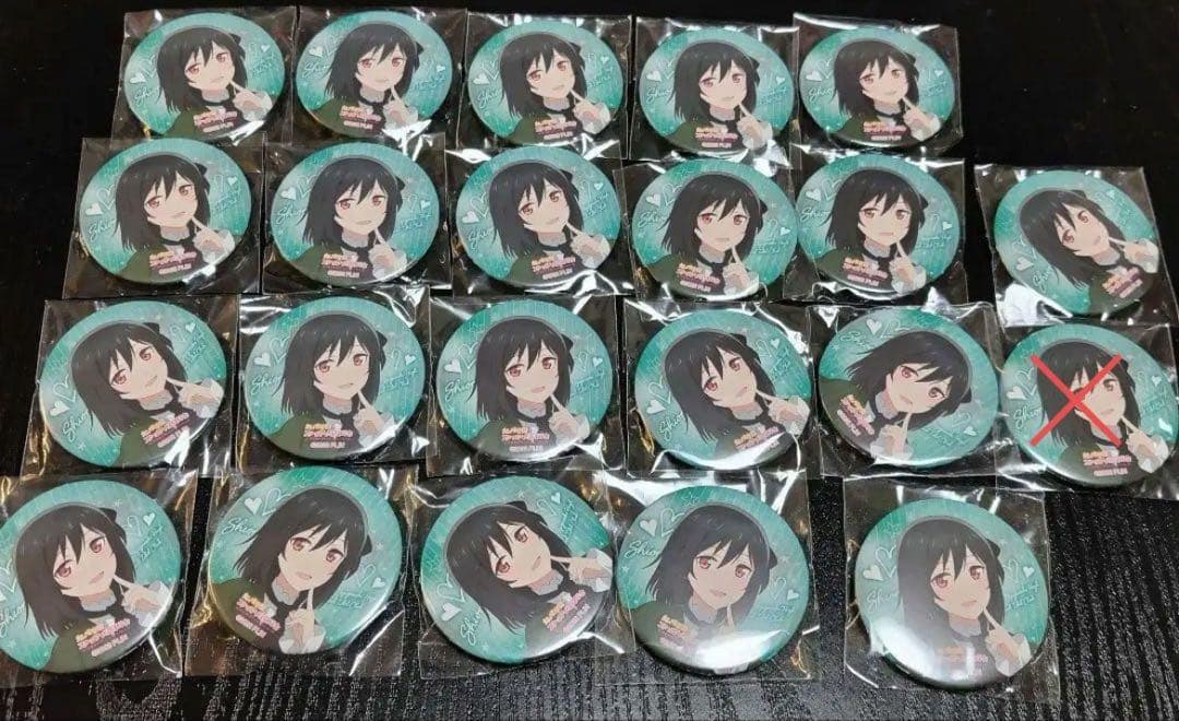 三船栞子　6thライブ缶バッジ 21個