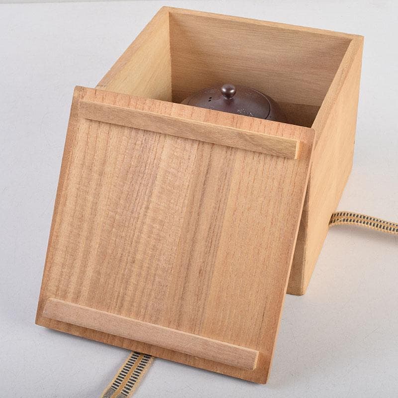 萬古焼　美月窯　伊藤美月作　七福神之図　茶注　急須　共布共箱　M　R9431