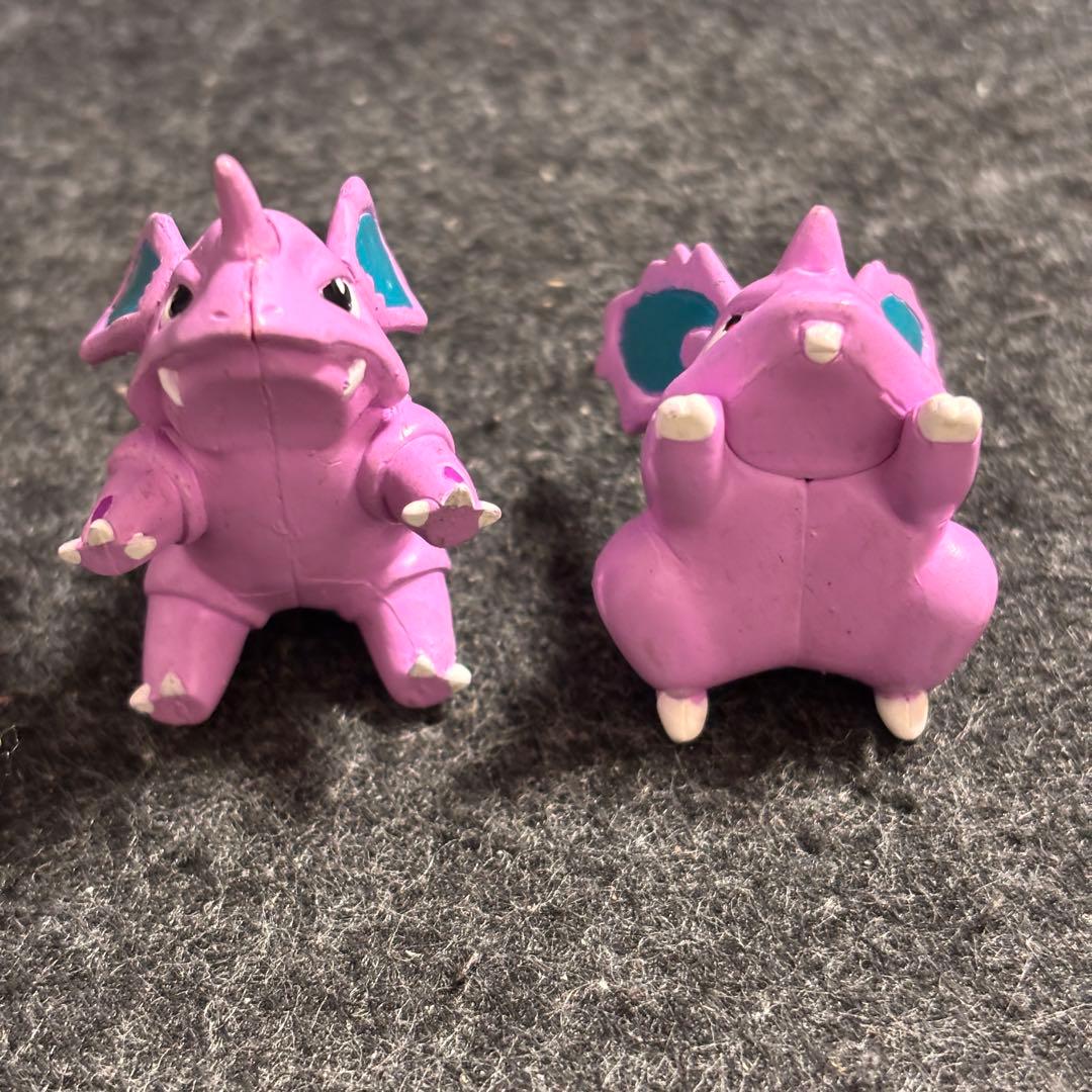 【当時物】初期モンコレ ポケモン ニドラン♂ ニドリーノ セット