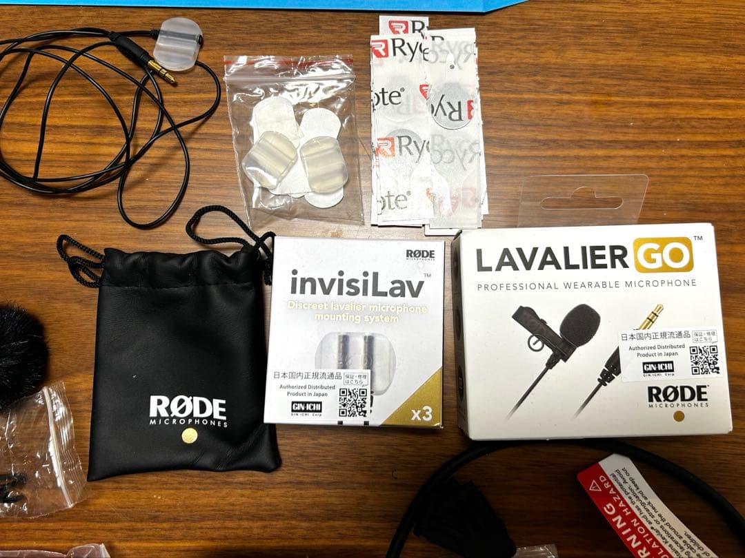 RODE WIRELESS PRO +Lavalier GO×２+ invisi