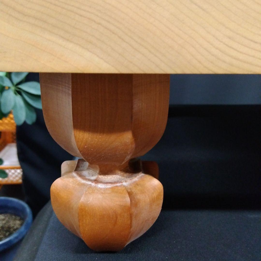 【桂　3寸碁盤　木裏】