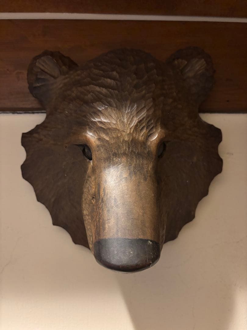 北海道　木彫　熊　1967年頃