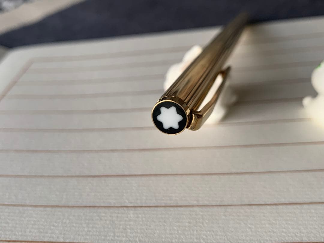 Montblancモンブラン ノブレス（ゴールド）14k万年筆